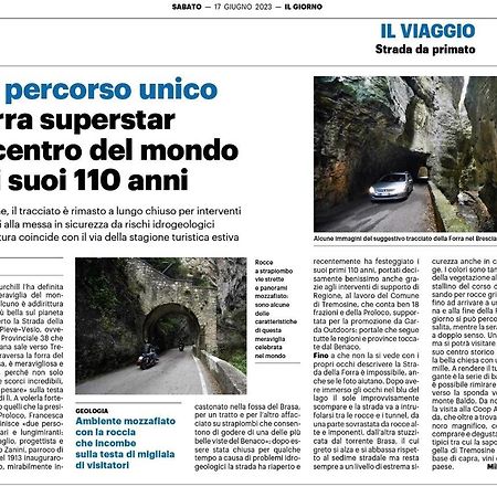 Casa Nel Borgo - Il Gufo Apartment Tremosine Bagian luar foto